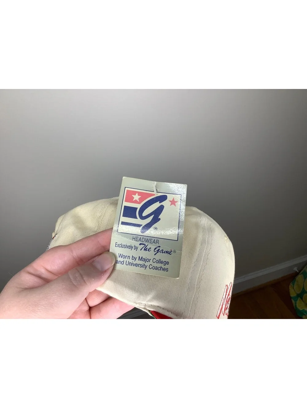 < Vintage The Game Nebraska Cornhuskers SnapBack Hat >